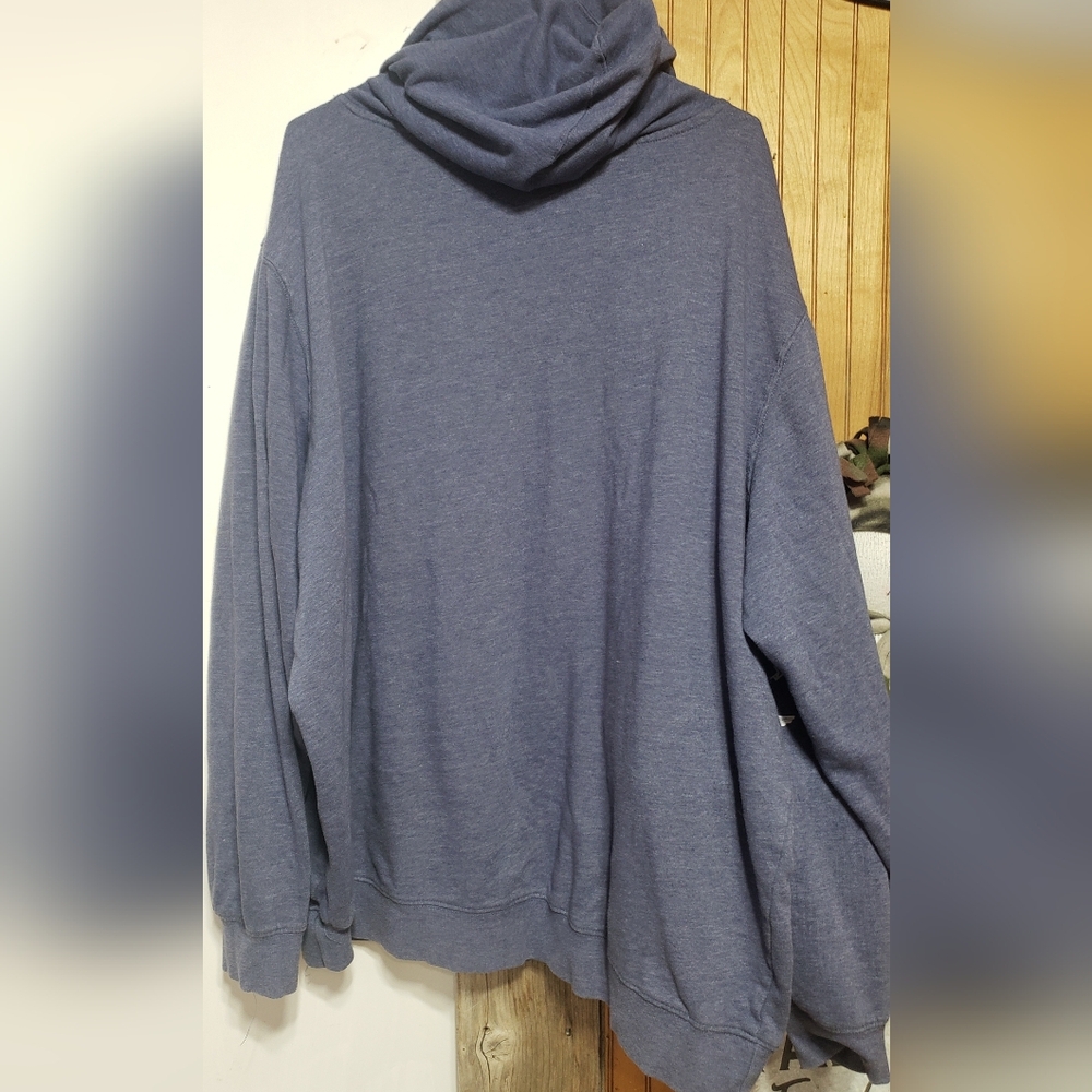 Top Gun Grey 3XL Mens Hooded Sweatshirt Paramount Pictures Logo Cotton Blend - Picture 3 of 3